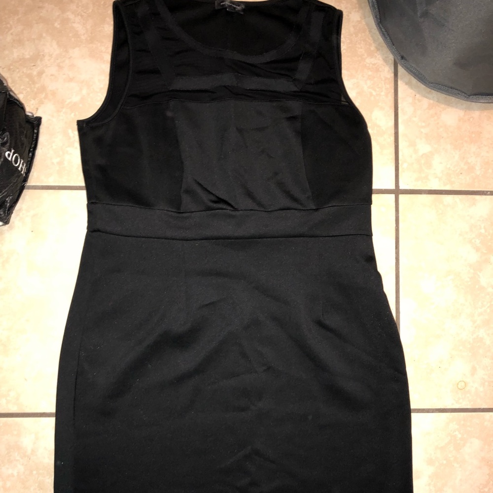 Simple black dress